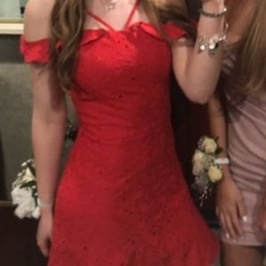 J.O.A. Red mini dress